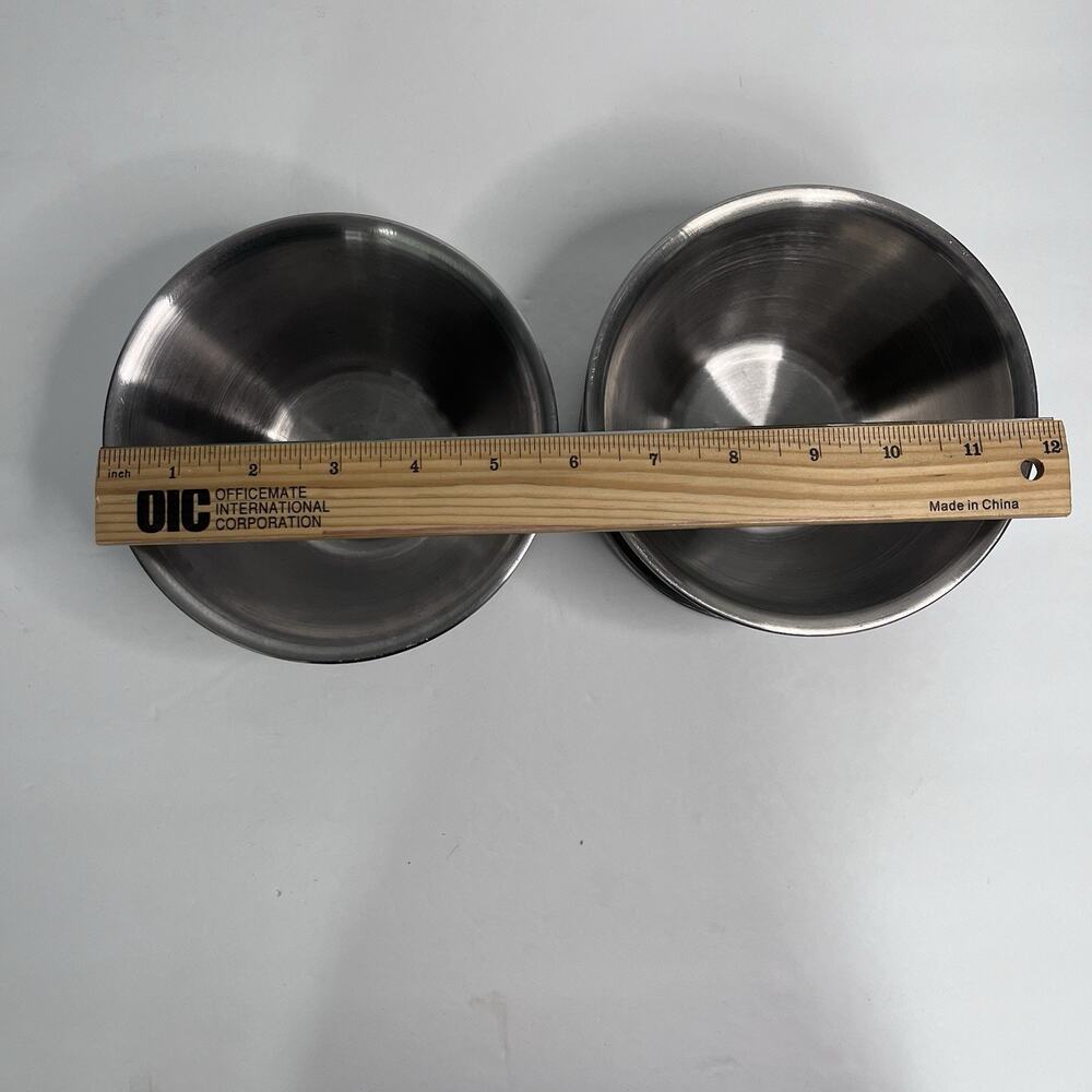 vintage stainless steel leonard silver korea gravy boat sauce thanksgiving - Picture 5 of 6